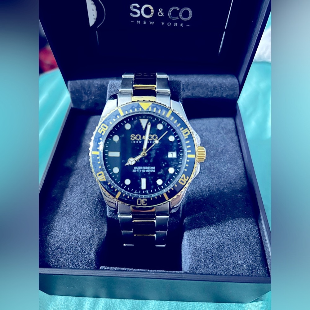 SO&CO Men’s Hudson 42mm 5294